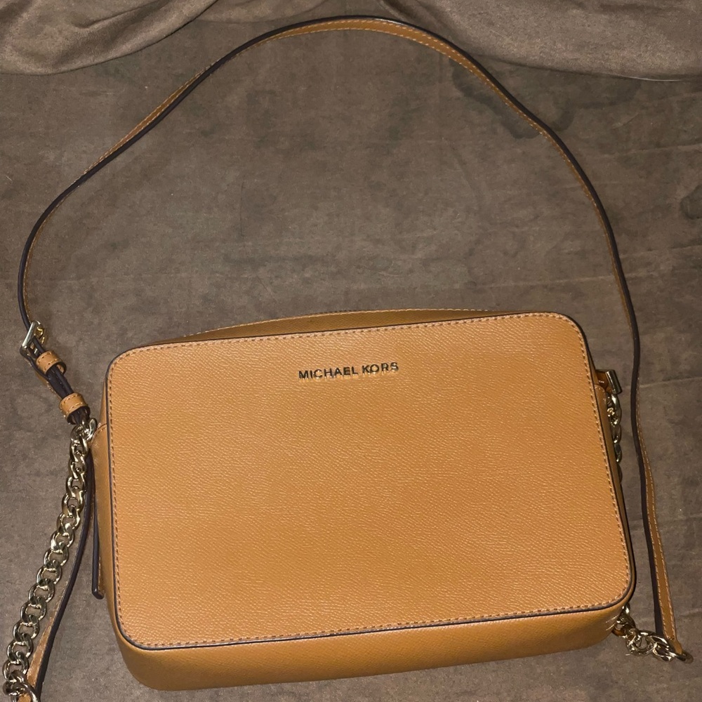 Michael Kors Tan Crossbody Bag